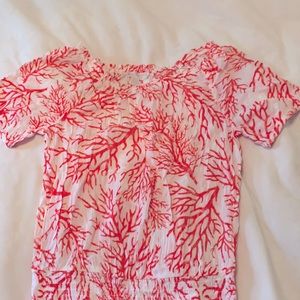 Michael Michael Kors Coral Design Top